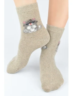 VLNĚNÉ PONOŽKY CAT SW017