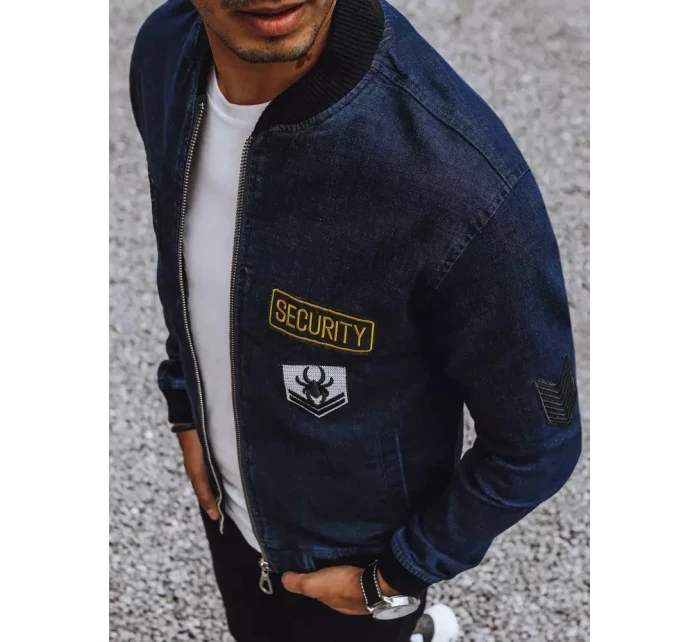 Pánská černá bunda FashionStreet TX4108 Pánská černá bunda FashionStreet TX4108