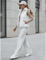 Dámská prošívaná vesta LIKEHUGS bílá FashionStreet TY4975