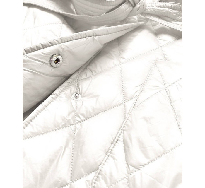 Dámská vesta v ecru barvě s límcem model 16151415 - Ann Gissy