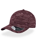 6 panelová kšiltovka burgundy melange model 22479235 - Atlantis Headwear 6 panelová kšiltovka burgundy melange model 22479235 - Atlantis Headwear