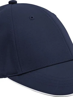 Beechfield B 195R 6 panelová kšiltovka "Team Sports-Tech" 53.195R french navy/white