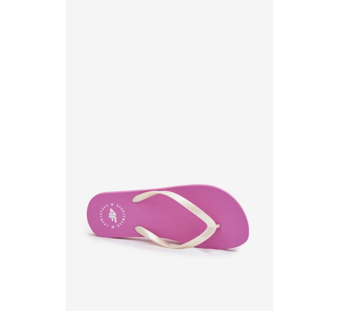 Dámské Pantofle Růžové model 21704171 - 4F Dámské Pantofle Růžové model 21704171 - 4F