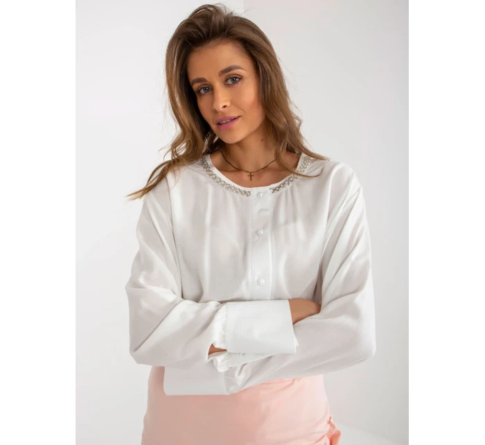 Dámská košile LK KS model 18250021 ecru - FPrice