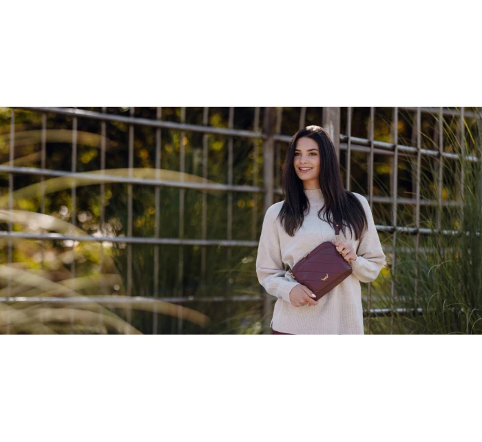 Dámská kabelka Vuch Fossy Belle Wine Red