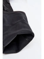 Dámské nadkolenní kozačky Tahlina na sloupku z eko‑kůže – černé Dámské nadkolenní kozačky Tahlina na sloupku z eko‑kůže – černé