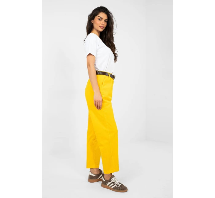 ~Spodnie sztruksowe model 224052 Italy Moda