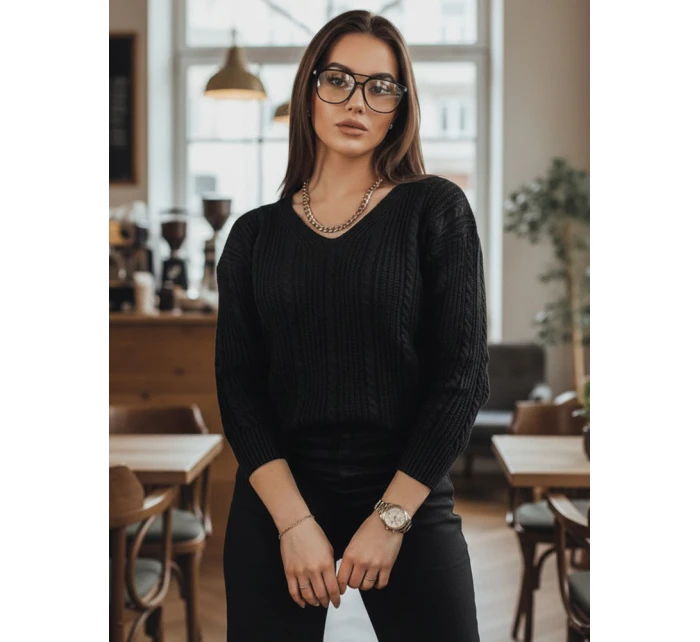 dámský svetr černý Dstreet model 21967082 - FashionStreet