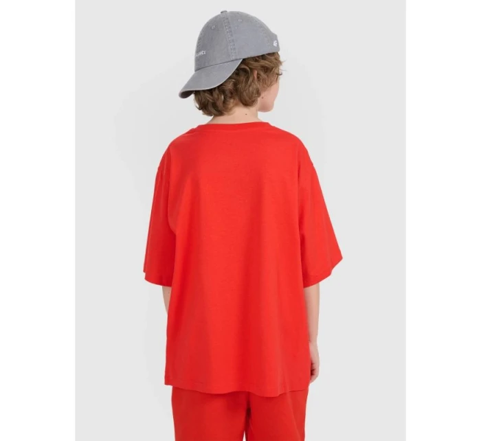 Dětské tričko oversize s potiskem 4F 4FJRSS25TTSHU3296-62S