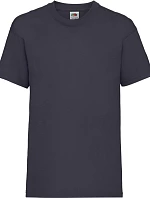 Fruit of the Loom Kids Valueweight T Dětské tričko 16.1033 deep navy