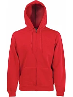 Premium Hooded Sweat Jacket Mikina s kapucí model 22454827 red - Fruit of the Loom Premium Hooded Sweat Jacket Mikina s kapucí model 22454827 red - Fruit of the Loom