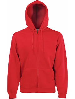 Premium Hooded Sweat Jacket Mikina s kapucí model 22454827 red - Fruit of the Loom
