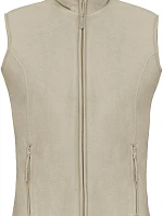 Kariban K 906 Dámská mikrofleecová vesta "Melodie" 20.K906 beige