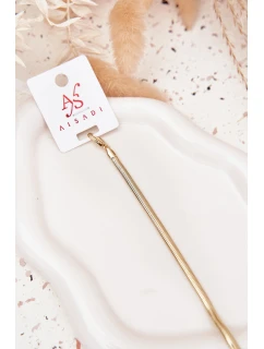 Náramek Žmijka ze chirurgické oceli zlatý