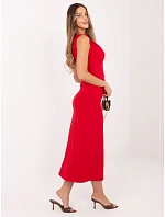 Sukienka IT SK model 22074600 czerwony - FPrice Sukienka IT SK model 22074600 czerwony - FPrice