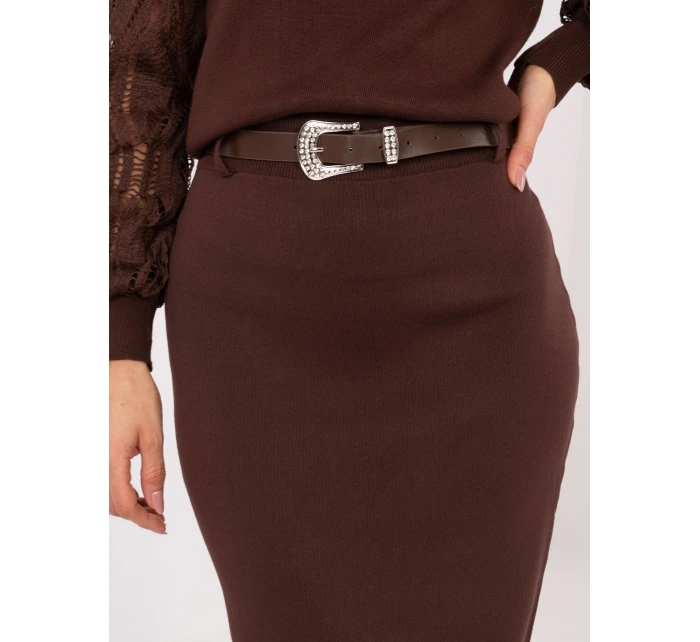 Sukně PM SD YIS1056.84 hnědá Sukně PM SD YIS1056.84 hnědá