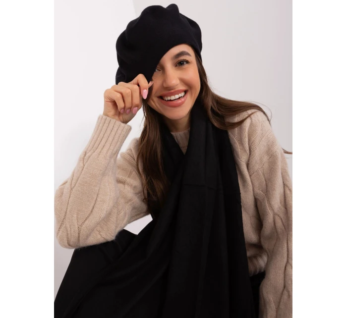 Dámský baret  231305.91P černý - FPrice