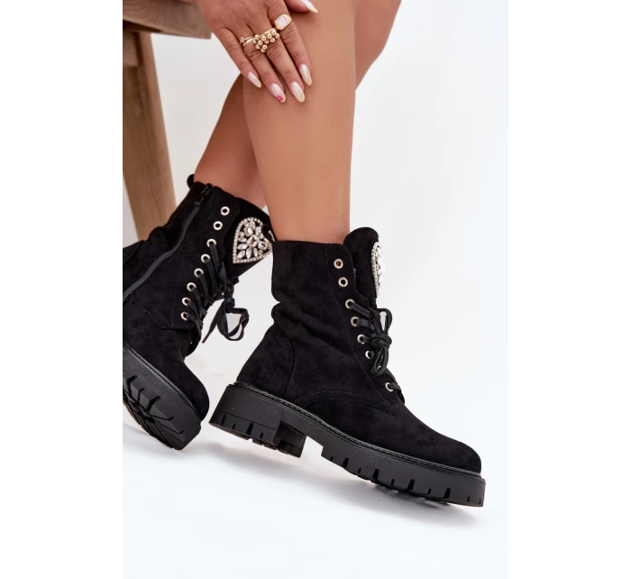 Šněrovací vyšší model 216816 Step in style