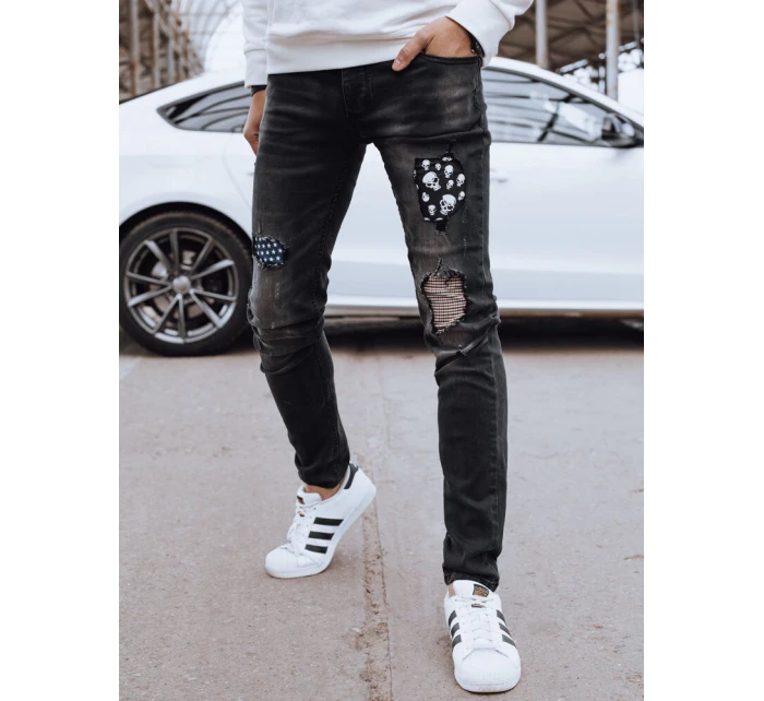 Pánské džínové kalhoty černé Dstreet model 21976554 - FashionStreet