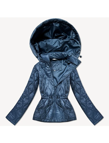 Dámská lehká bunda s kapucí Minority blue (B25-510-30)