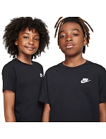 Dětské tričko Nike Sportswear černé FZ5177 010 Dětské tričko Nike Sportswear černé FZ5177 010