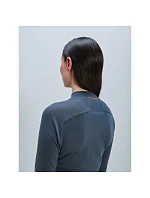 Cyklistické tričko POC W's Layer Merino Mock Neck Jersey, šedé Cyklistické tričko POC W's Layer Merino Mock Neck Jersey, šedé