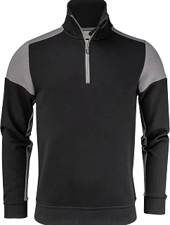 Printer Prime Halfzip Sweater Mikina s 1/4 zipem 61.2069 black/anthracite