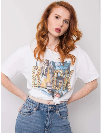 Tričko HB TS 3056.77P bílá Tričko HB TS 3056.77P bílá