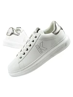 pánské tenisky model 22056000 z přírodní kůže bílé - Karl Lagerfeld