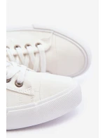 Pánské nízké Materiál tenisky Big Star KK174001 Bílá Pánské nízké Materiál tenisky Big Star KK174001 Bílá