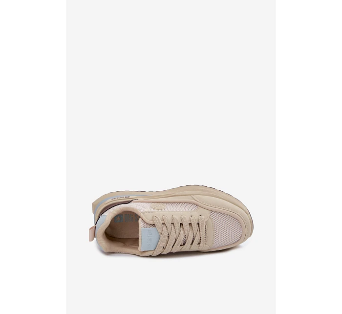 Pánské sportovní boty Big Star TT174316 Hi-Poly System Béžové