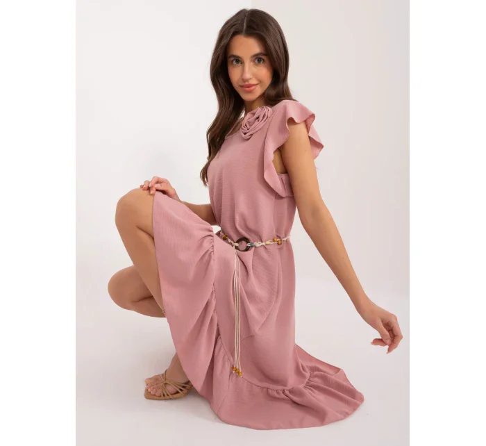 Sukienka DHJ SK model 19768950 różowy - FPrice