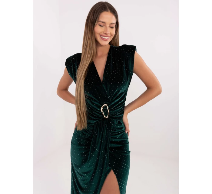 Šaty IT SK 21171 1.03P tmavě zelené Šaty IT SK 21171 1.03P tmavě zelené