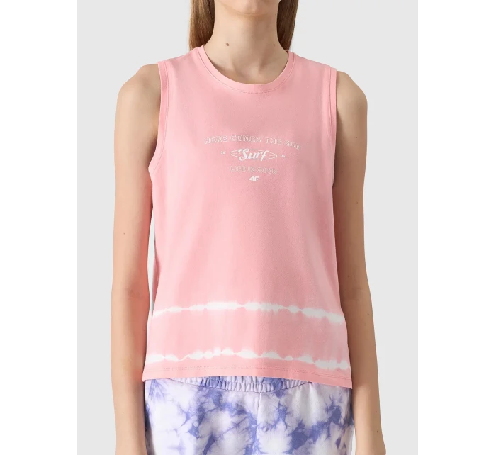 Dívčí top 4F - růžový Dívčí top 4F - růžový