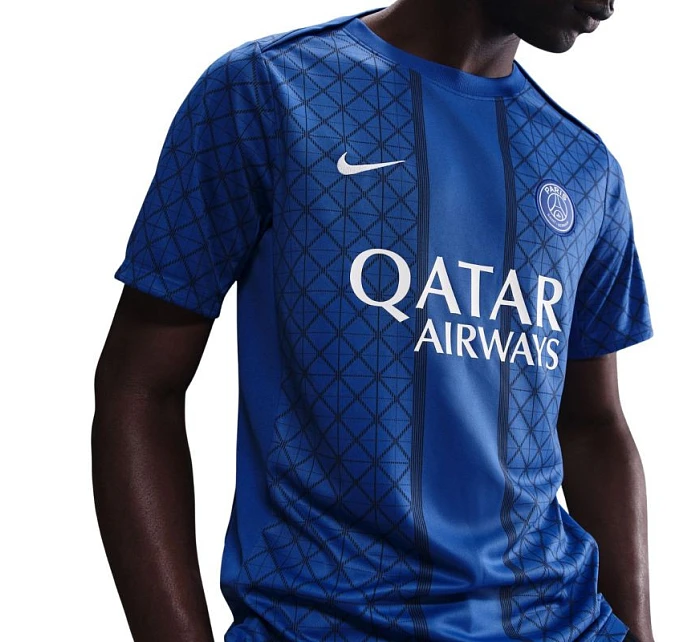 Pánské tričko PSG Academy Pro Home modré pánské model 22054667 - NIKE Pánské tričko PSG Academy Pro Home modré pánské model 22054667 - NIKE