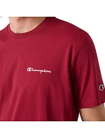 Koszulka męska Champion SS Tee czerwona 221798 RS508 pánské Koszulka męska Champion SS Tee czerwona 221798 RS508 pánské
