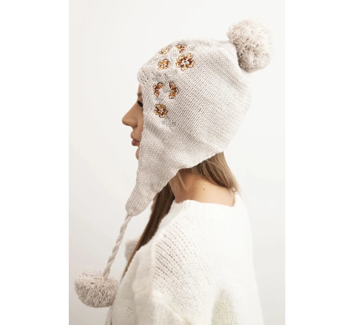 Dámská ušanka Emma K343 denim Dámská ušanka Emma K343 denim