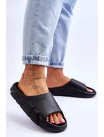 Dámské lehké pěnové pantofle Big Star LL274594 Černé