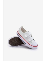 Dětské Tenisky Na Suchý Zipper Big Star model 21676386 Bílé - Big Star Shoes