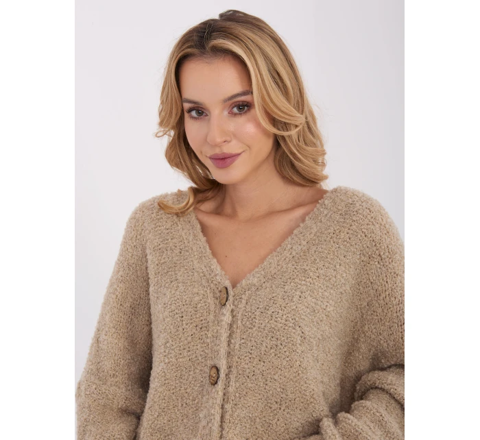 Sweter CH SW model 21782446 beżowy - FPrice Sweter CH SW model 21782446 beżowy - FPrice