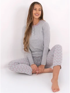 Piżama DU PI FP model 21800513 szary - FPrice