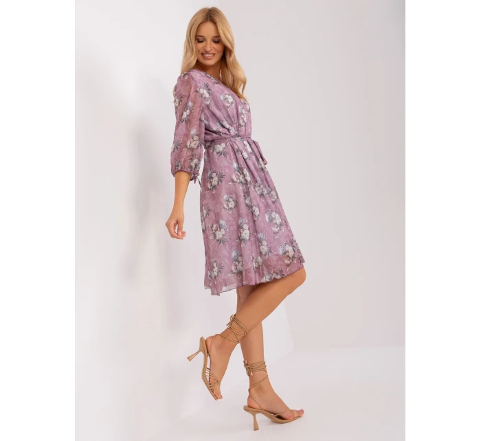 Sukienka LK SK model 18955421 fioletowy - FPrice