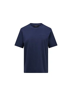 Koszulka Peak Performance M Original Small Logo Tee niebieski