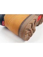 Levis – hnědé kotníkové boty pro mládež Forrest Nova