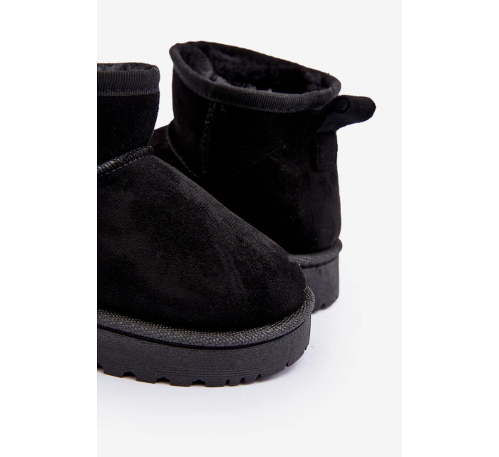 Dětské zimní boty černé model 21639780 - Boto