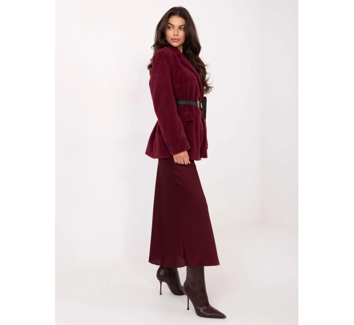 Płaszcz IT PL model 21730890 bordowy - FPrice