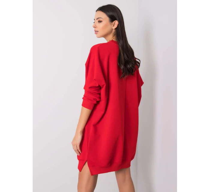 Sukienka RV SK model 21782236 czerwony - FPrice Sukienka RV SK model 21782236 czerwony - FPrice