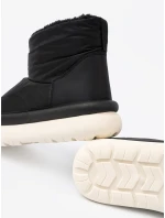 Originální dámské sněhule černé platforma Originální dámské sněhule černé platforma