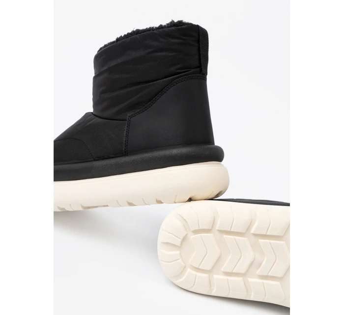 Originální dámské sněhule černé platforma Originální dámské sněhule černé platforma