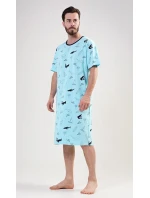 Pánská noční košile s krátkým rukávem model 17843969 - Vienetta MAN